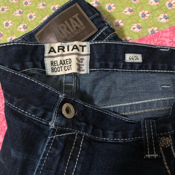 LIKE NEW Mens Ariat Relaxed M4 Bootcut - Picture 4 of 5